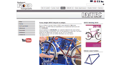 Desktop Screenshot of intec-bikes.de